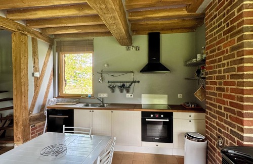 Flancourt-Catelon House | L'Ancienne Écurie with fireplace and garden: An Authentic and Friendly Escape