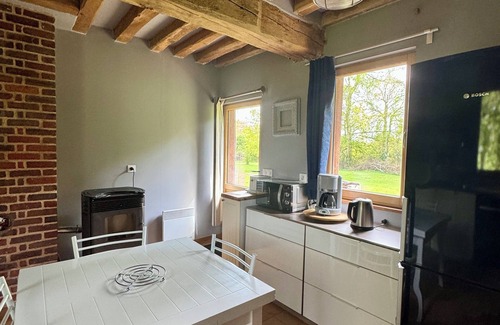 Flancourt-Catelon House | L'Ancienne Écurie with fireplace and garden: An Authentic and Friendly Escape