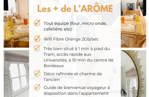 Talence Apartment | L'Arôme - Studio intimiste à deux pas du tram et des facultés