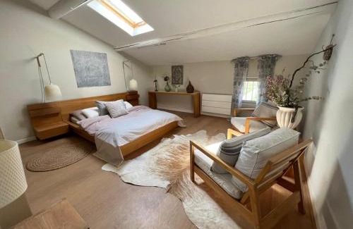 Vacqueyras Bed & Breakfast | L'EPICURE- Zimmer Marsanne