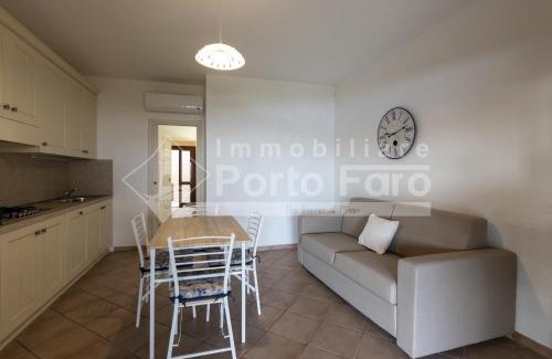 Capo d'Orso Villa | L324 - Bilocale con giardino e vista mare panoramica a Porto Mannu