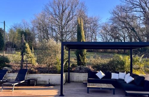 Saint-Mont Villa | La Bastide 1767 Villa de charme avec piscine 15x5, climatisation, 4 chambres, cuisine extérieur