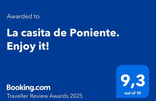 Punta del Moral House | La casita de Poniente. Enjoy it!