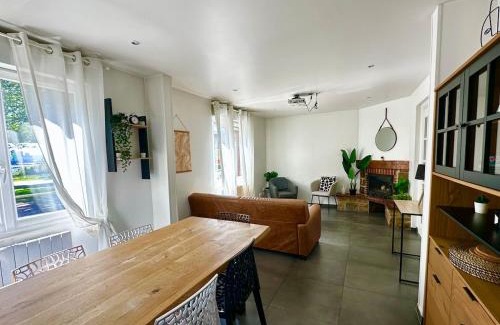Coteaux Ouest House | La Coloc' Rouen Docks T6 4 Bathrooms Garden