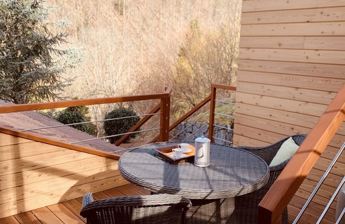 Freland Cottage | La Haute Grange -Le Cerisier for 2, garden and terrace- 5 mns from Kaysersberg