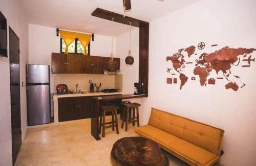 Downtown Holbox Apartment | La HouseFina ground floor 1