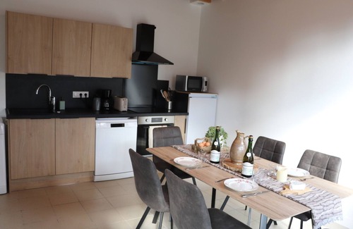 Bezu-Saint-Eloi House | LA PERGOLA Lovely brick and half-timbered house