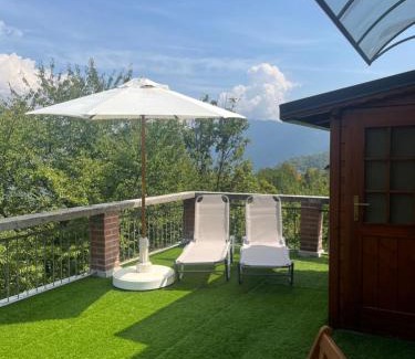 Castello dell'Acqua Apartment | La Terrazza Panoramica