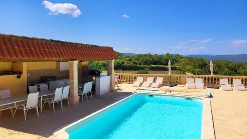 Saint-Andre-d'Olerargues House | La Villa Ganesh : maison de campagne dans le Gard !