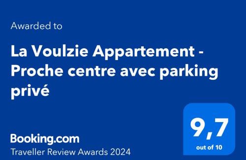 Provins Apartment | La Voulzie Appartement - Proche centre avec parking privé