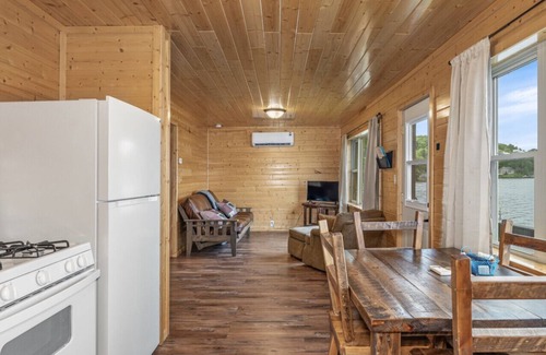 Phelps Cabin | Lac Vieux Desert Lakefront Cabin | 2BR, 1BA, Private Boat Launch, Great Fishing
