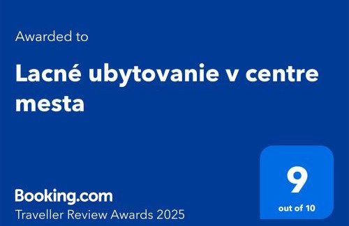 Banska Bystrica Apartment | Lacné ubytovanie v centre mesta