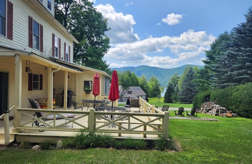 Huletts Landing House | Lake George House, Modern, Bright and Views in Huletts Landing NYnnSleeps 7