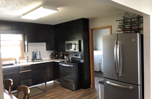 Hamlin County Cabin | Lake Poinsett Home, Large Lakeside Yard & Patio, Great Lake View!