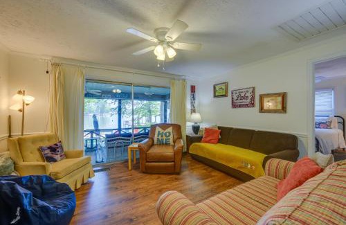 Eatonton House | Lake Sinclair Crooked Creek Cottage with Fire Pit!