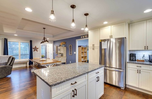 Butler House | Lakefront Butler Home w/Hot Tub & Fire Pit!