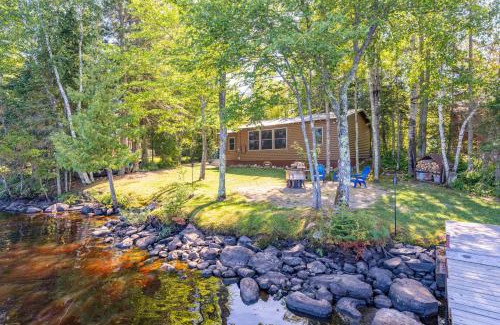 Tower House | Lakefront Cabin on Lake Vermilion Dock, Boat Lift