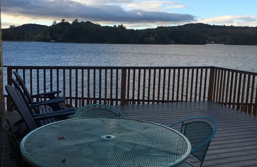 Bridgewater Cottage | Lakefront Cottage on Newfound Lake with Sandy Beach and Best Views on the Lake!