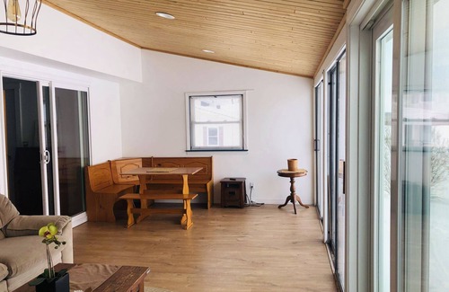 Fort Kent Mills Cottage | Lakefront Cottage on Long Lake with direct ITS access