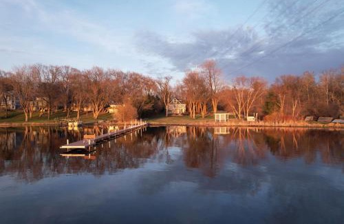 Ramsey County House | Lakefront Getaway- Hot Tub, Firepit & Fireplaces! home