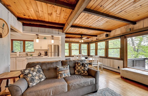 Granby House | Lakefront Granby Escape w/Private Dock & Kayaks!