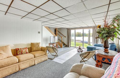 Baldwin House | Lakefront Group Getaway with Dock in Baldwin!