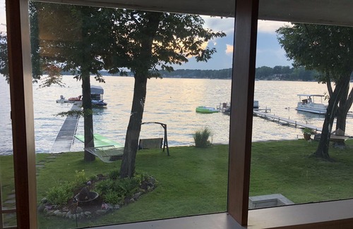 Sister Lakes House | Lakefront Home 2 hours from Chicago. Family and pet friendly.