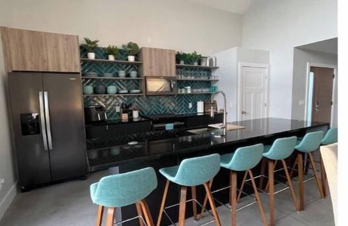 Stevensville House | Lakefront Home - Private Beach - Hot Tub