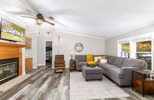 Bloomingdale House | Lakefront Home with Dock Firepit & Private Deck