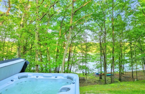 Pocono Mountain Lake House | Lakefront, Hot Tub, Gameroom, Pool, Pickleball Fully Loaded, Dock