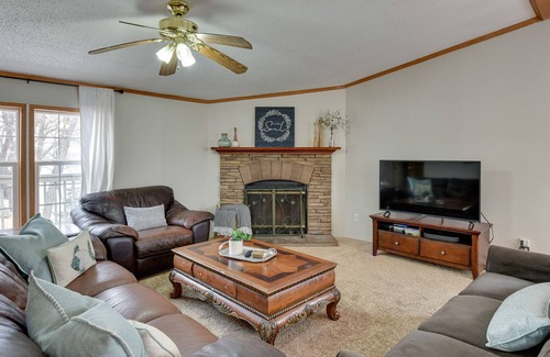 Litchfield House | Lakefront Litchfield Rental w/ Deck & Game Room!