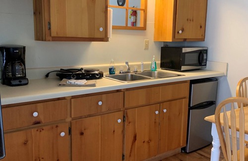Rabun Gap House | Lakefront Lodge with Loft Bedroom, Sleeper Sofa, One Bath