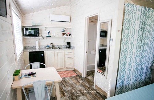 Steele Creek House | Lakefront Property Studio Cabin With Private Porch #38 at Long Cove Resort by Redawning