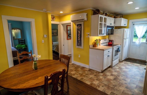 Ledyard Cottage | Lakeside cottage ON the water with beautiful views up the lake!
