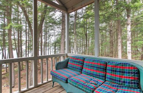 Francestown House | Lakeside Francestown Home with Private Dock and Porch!