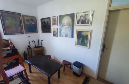 Niksic House | Lakeside gallery room