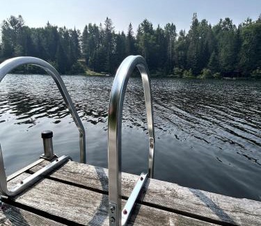Otter Lake House | Lakeside Retreat with Hot Tub & Bunkie