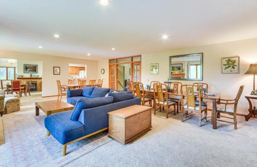 Spooner House | Lakeside Spooner Home with Game Room and Views!