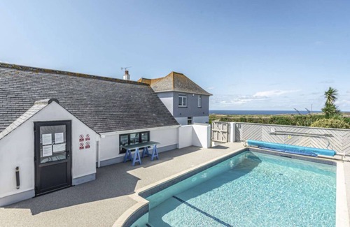 Sennen House | Lands-end House with swimming Pool hosting 12 guests