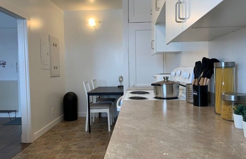Moose Jaw Apartment | Large 1-Bdrm Condo, Downtown, WiFi & Smart TV ✨