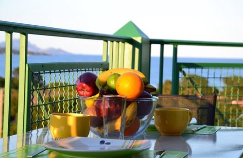 Sainte-Maxime Apartment | Large 2 rooms 47m2 magnificent sea view terrace wifi air conditioning garage beach 300m
