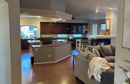 Peyton House | Large 3 bedroom house in delightful Falcon-WiFi, AC, fitness room, Mountain View