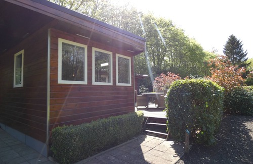 Marum Ski Chalet | Large chalet for rent in wooded area on border Friesland, Groningen,Drenthe.