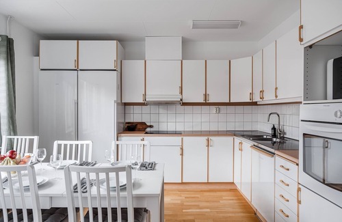 Uppsala House | Large family home beside forest