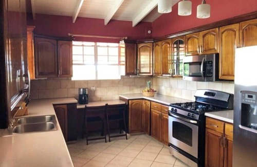 Saint John Parish Villa | Large family villa with ocean view and gardens