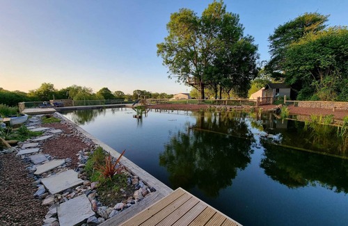 Chard House | Large Farmhouse - Swimming Pool, Hot Tub and Sauna