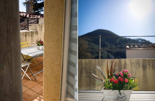 Saint-Jean-de-Valeriscle Apartment | Large air-conditioned duplex for 6 people, ideal for families, Porte des Cévennes