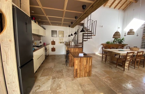 Bertren House | Large gîte for 15 people, village hall, games room, peaceful, natural setting.