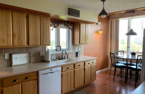 Bristol Hills House | Large home with Game Room, Outdoor Bar, & Hot Tub!