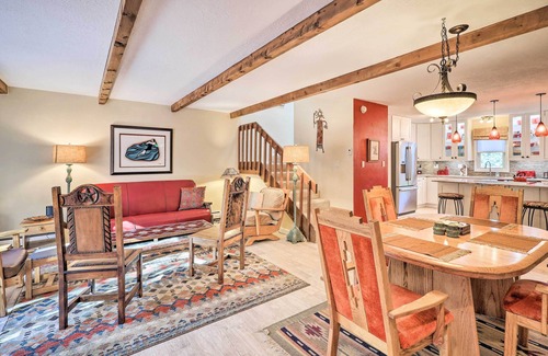Northeast Santa Fe House | Large Santa Fe Townhouse w/Private Patio!